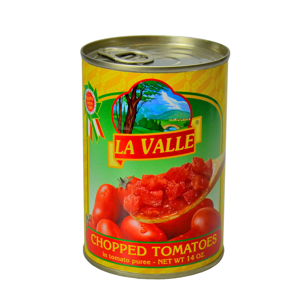 Diced / Chopped Tomatoes La Valle 24 x 400g Can