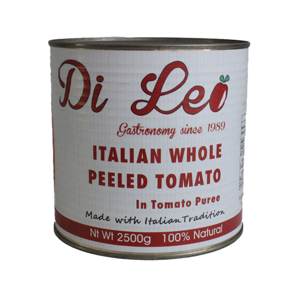 Whole Peeled Tomato A10 Di leo 2.5kg x 6