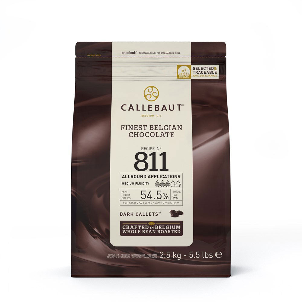 Chocolate Dark callets Callebaut 53-55% 2.5kg